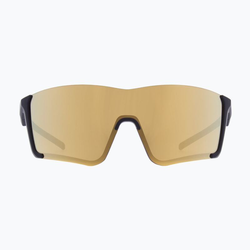 Okulary przeciwsłoneczne Red Bull Spect Backra matt black/smoke with gold mirror 7