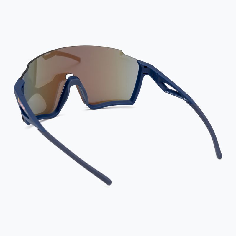 Okulary przeciwsłoneczne Red Bull SPECT Stun matt blue/smoke with blue mirror 2