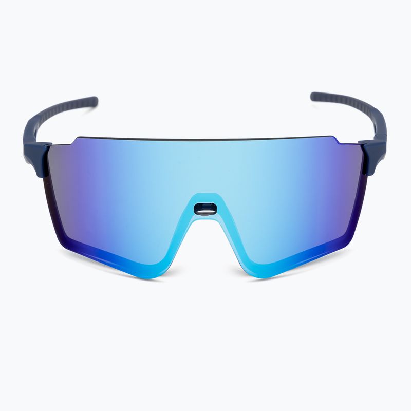 Okulary przeciwsłoneczne Red Bull SPECT Stun matt blue/smoke with blue mirror 3