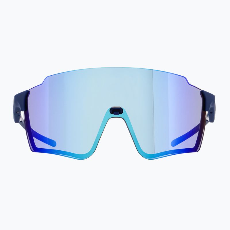 Okulary przeciwsłoneczne Red Bull SPECT Stun matt blue/smoke with blue mirror 6