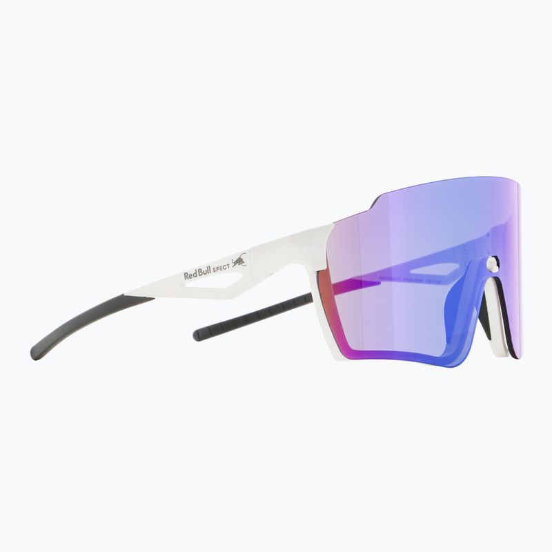 Okulary przeciwsłoneczne Red Bull SPECT Stun shiny white/smoke with purple-green mirror 5