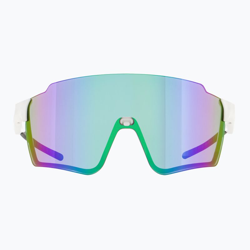 Okulary przeciwsłoneczne Red Bull SPECT Stun shiny white/smoke with purple-green mirror 6