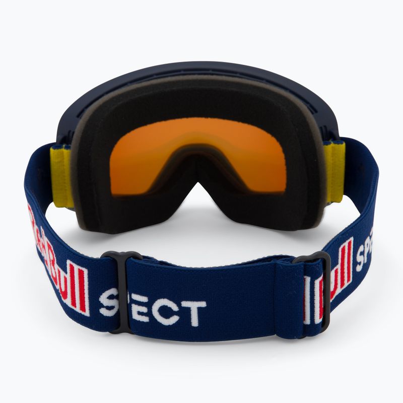 Gogle narciarskie Red Bull SPECT Rush blue/red snow - orange with red mirror 3