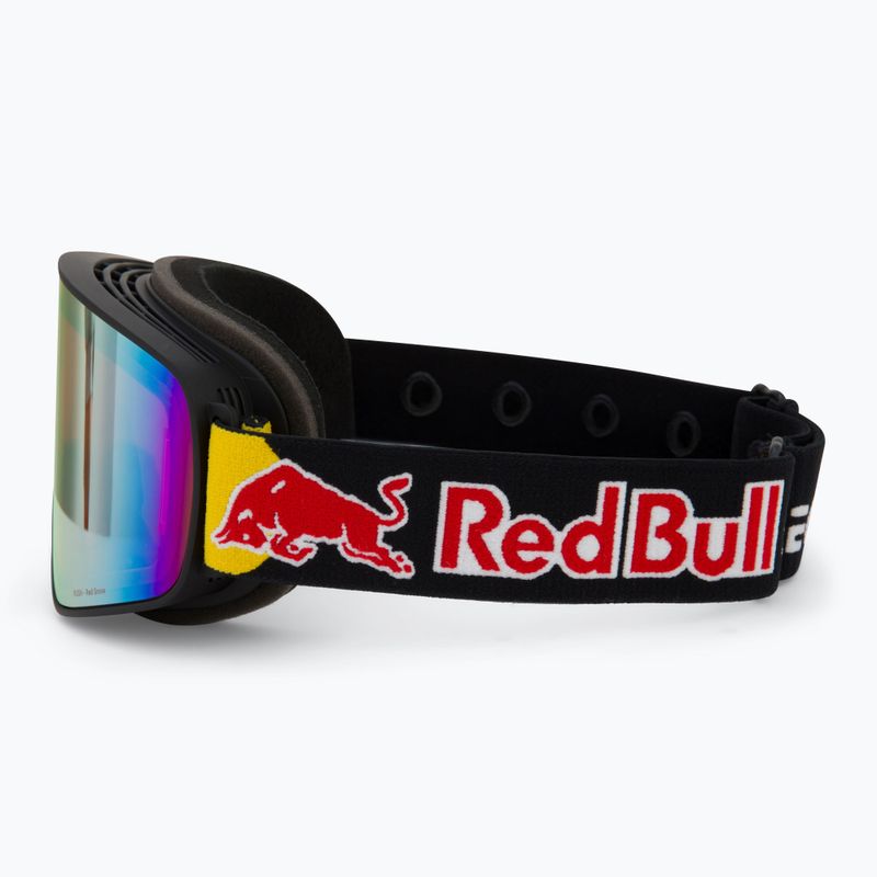 Gogle narciarskie Red Bull SPECT Rush black/red snow - orange with red mirror 4