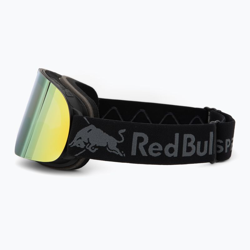 Gogle narciarskie Red Bull SPECT Rush matt black/smoke with yellow mirror 4