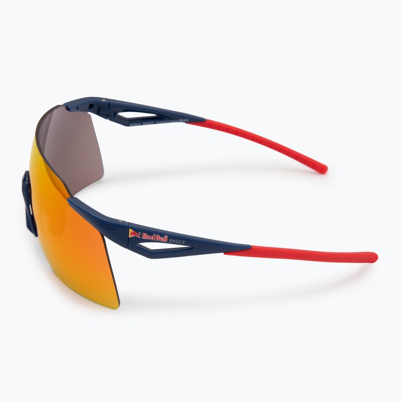 Okulary przeciwsłoneczne Red Bull SPECT Gabe blue/brown with red mirror 4