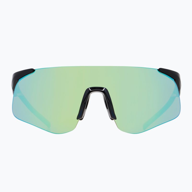 Okulary przeciwsłoneczne Red Bull SPECT Mark black/smoke with green blue mirror 2