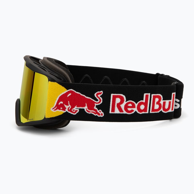 Gogle narciarskie Red Bull SPECT Neon black/orange with red mirror 4