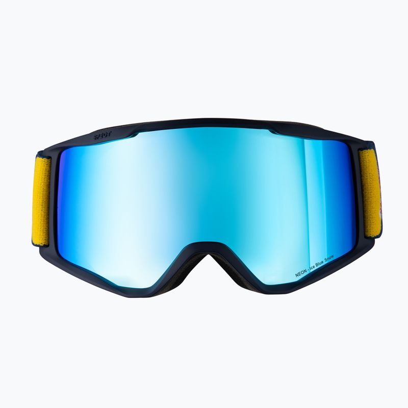 Gogle narciarskie Red Bull SPECT Neon blue/smoke with blue mirror 2