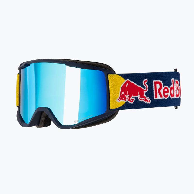 Gogle narciarskie Red Bull SPECT Neon blue/smoke with blue mirror 4