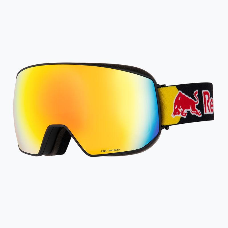 Gogle narciarskie Red Bull Spect Fink matt black/orange with red mirror 2