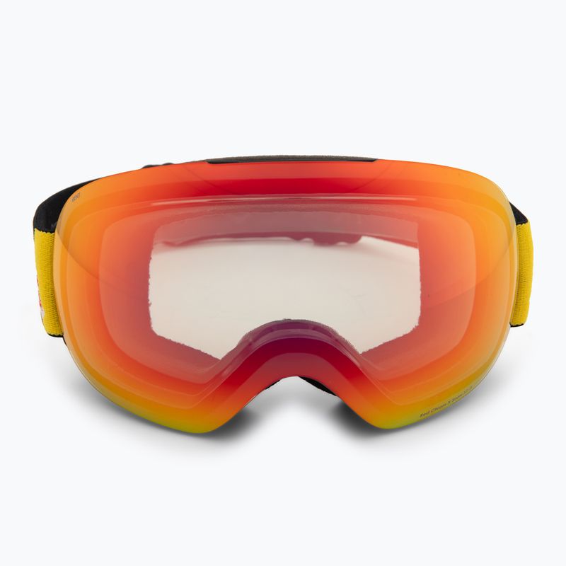 Gogle narciarskie Red Bull Spect Bent Photo matt black/brown with red chrom x 2