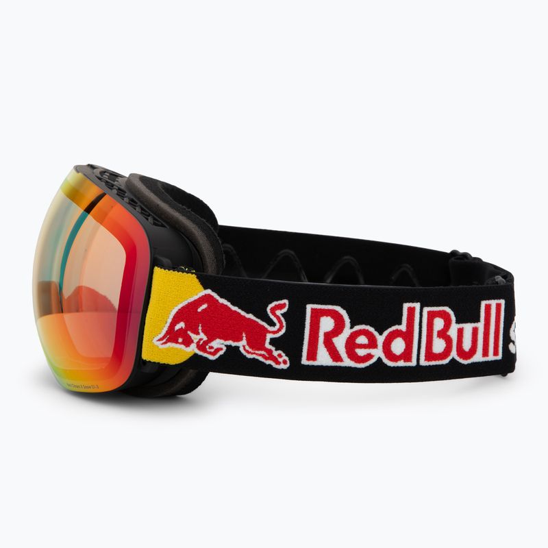 Gogle narciarskie Red Bull Spect Bent Photo matt black/brown with red chrom x 4