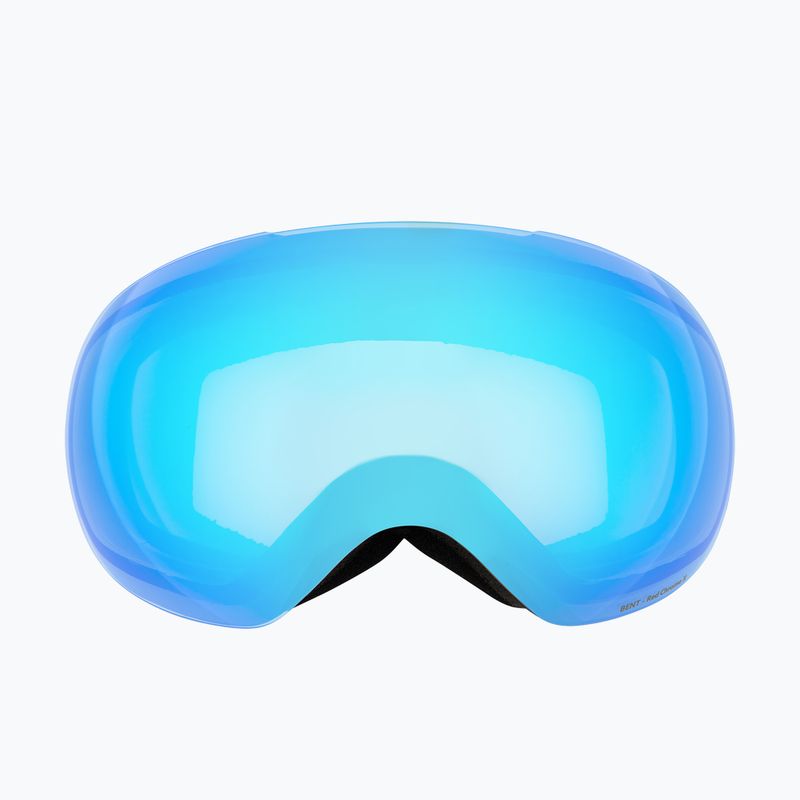 Gogle narciarskie Red Bull SPECT Bent Photo black/light blue with blue chrome x 2