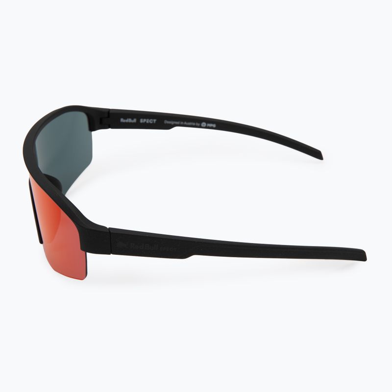 Okulary przeciwsłoneczne Red Bull SPECT Dundee black/smoke with red mirror 4