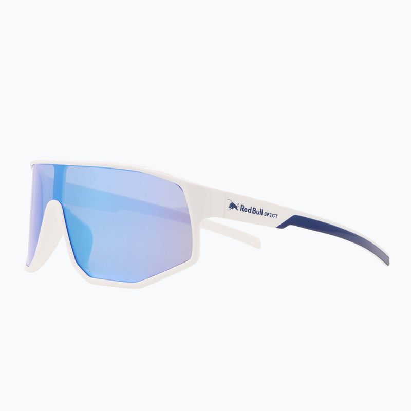 Okulary przeciwsłoneczne Red Bull SPECT Dash white/smoke with blue mirror 3