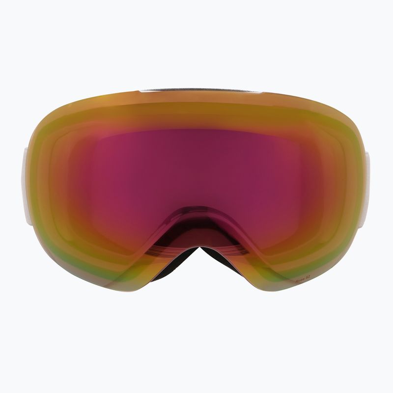 Gogle narciarskie Red Bull Spect Bent matt white/red with pink purple mirror 4