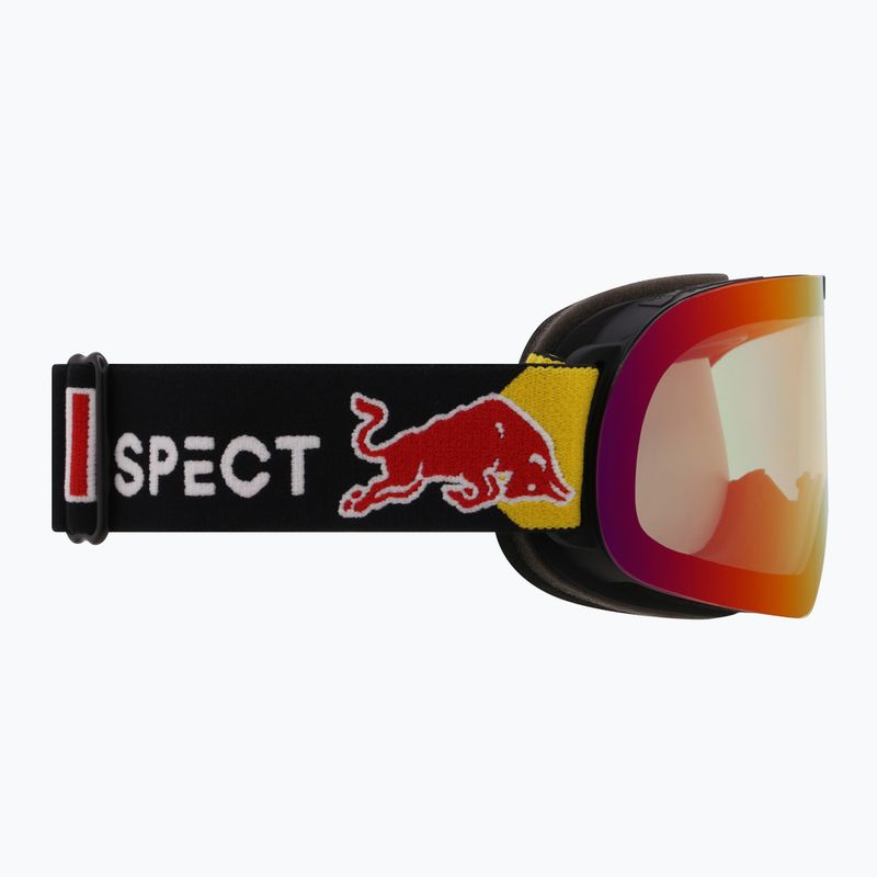 Gogle narciarskie Red Bull SPECT Soar Photo matt black/brown with red chrome x 3