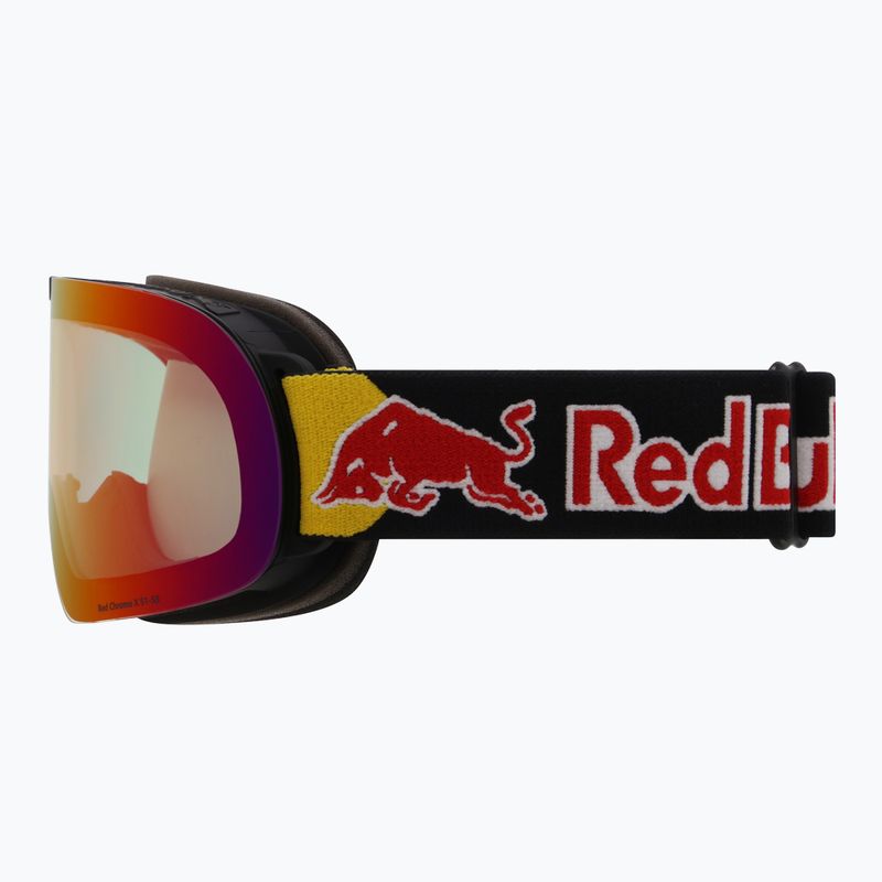 Gogle narciarskie Red Bull SPECT Soar Photo matt black/brown with red chrome x 4