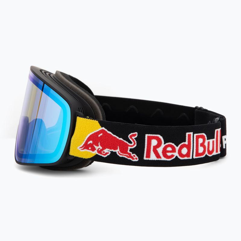 Gogle narciarskie Red Bull SPECT Rush Photo matt black/light blue with blue chrom x 4