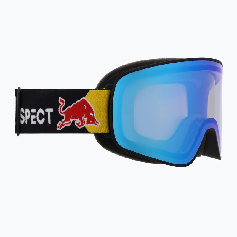 Gogle narciarskie Red Bull SPECT Rush Photo matt black/light blue with blue chrom x