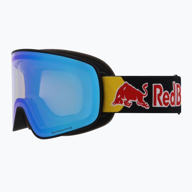 Gogle narciarskie Red Bull SPECT Rush Photo matt black/light blue with blue chrom x 2