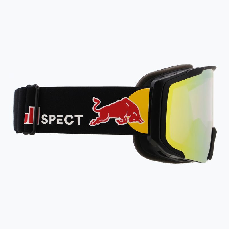 Gogle Red Bull SPECT Jibb matt black/smoke with yellow mirror 3
