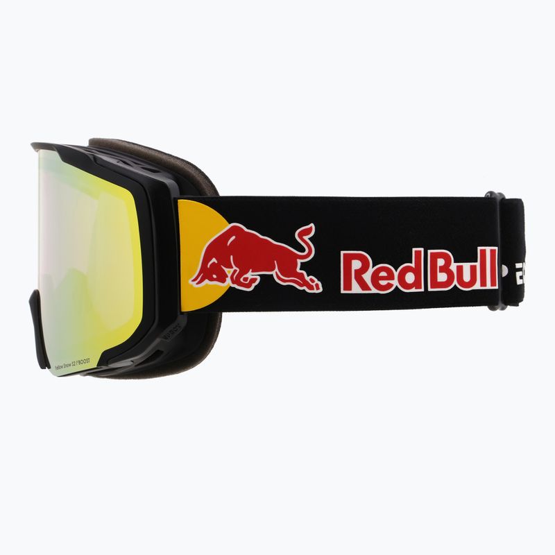 Gogle Red Bull SPECT Jibb matt black/smoke with yellow mirror 4