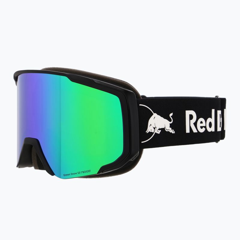 Gogle Red Bull SPECT Jibb matt black/brown with green mirror 2