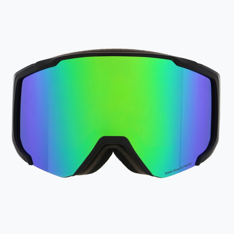 Gogle Red Bull SPECT Jibb matt black/brown with green mirror 5