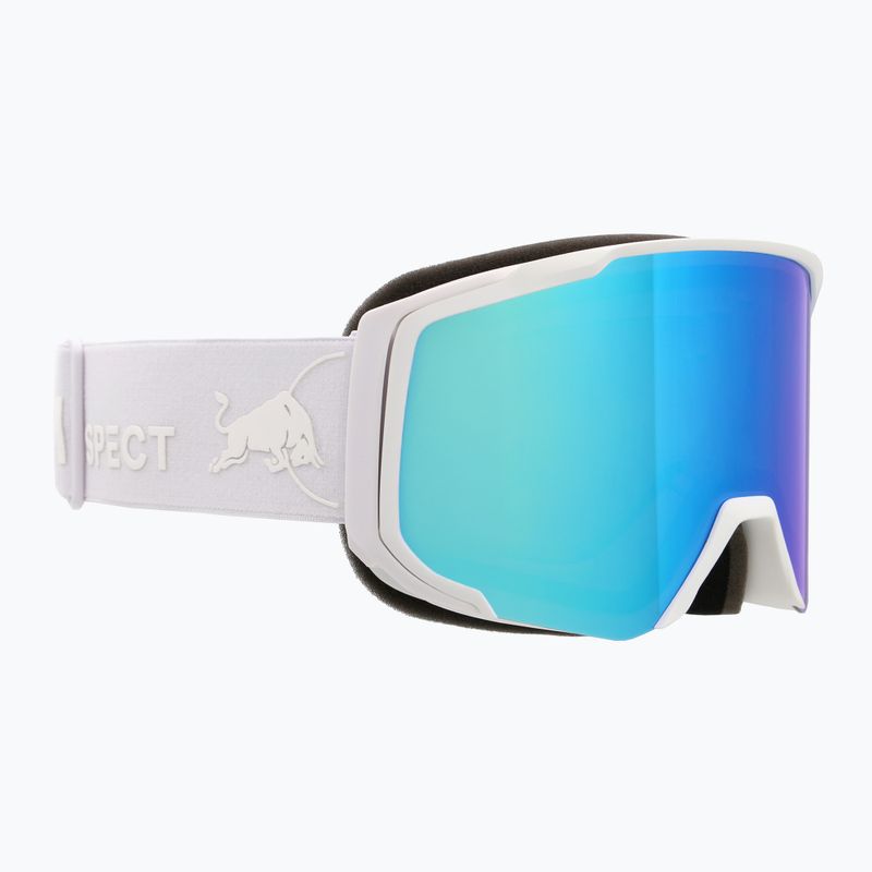 Gogle Red Bull SPECT Jibb matt white/smoke with blue mirror