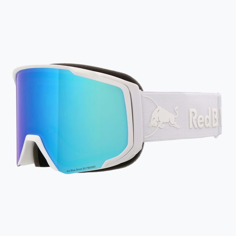 Gogle Red Bull SPECT Jibb matt white/smoke with blue mirror 2