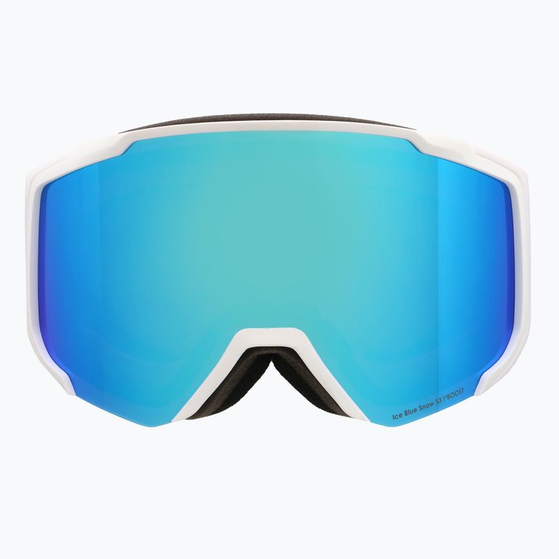 Gogle Red Bull SPECT Jibb matt white/smoke with blue mirror 5