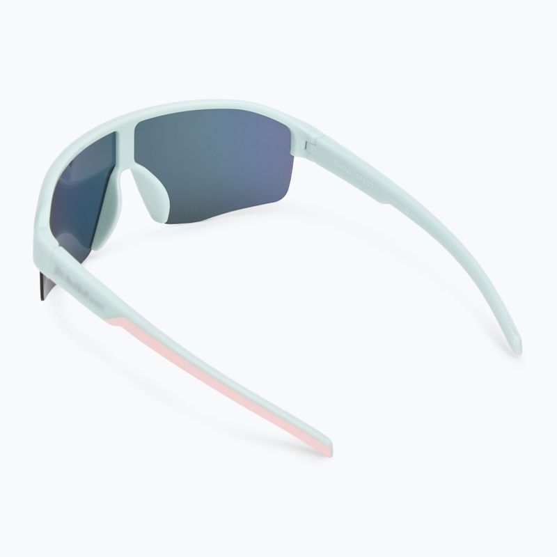 Okulary przeciwsłoneczne Red Bull SPECT Dundee shiny light mint/blue with pink yellow mirror 2