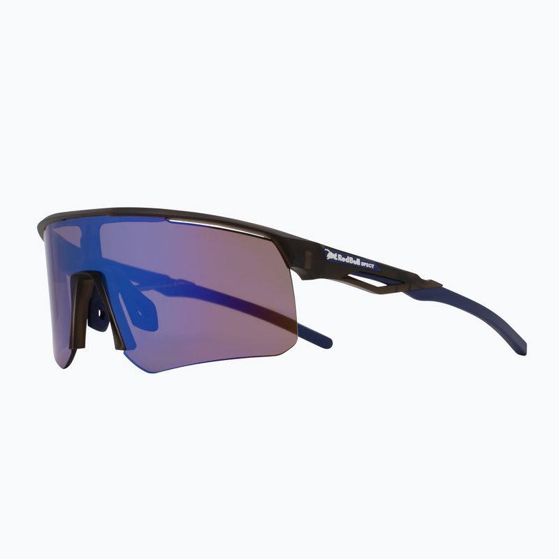 Okulary przeciwsłoneczne Red Bull SPECT Riddle grey/brown with blue mirror 3