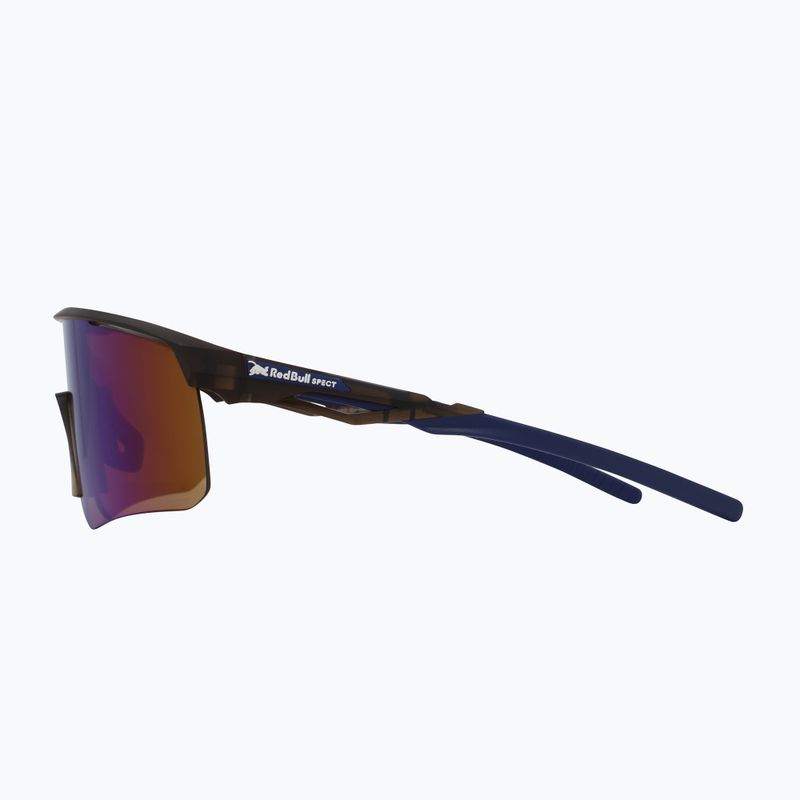 Okulary przeciwsłoneczne Red Bull SPECT Riddle grey/brown with blue mirror 5