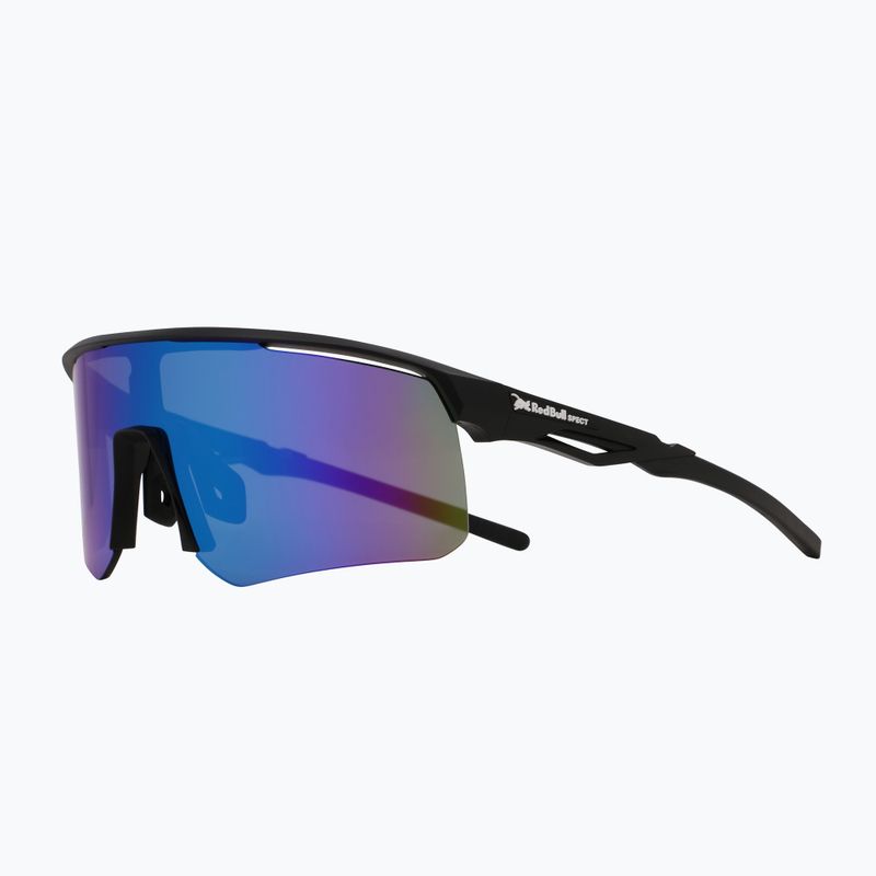 Okulary przeciwsłoneczne Red Bull SPECT Riddle black/smoke with purple green mirror 3