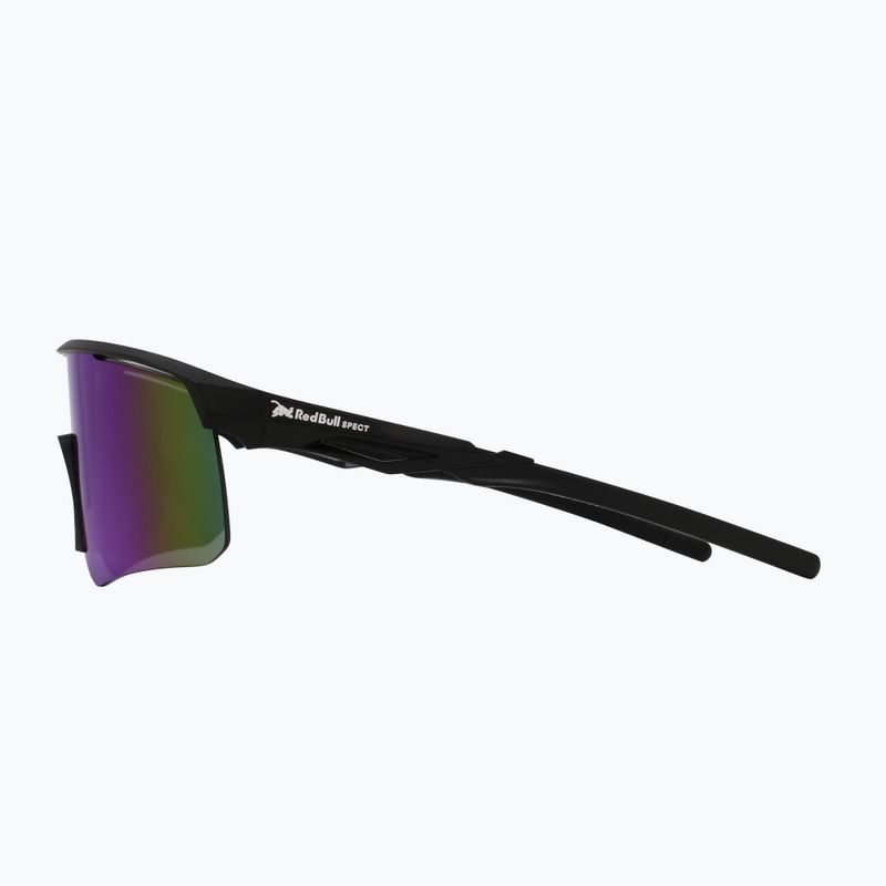 Okulary przeciwsłoneczne Red Bull SPECT Riddle black/smoke with purple green mirror 5