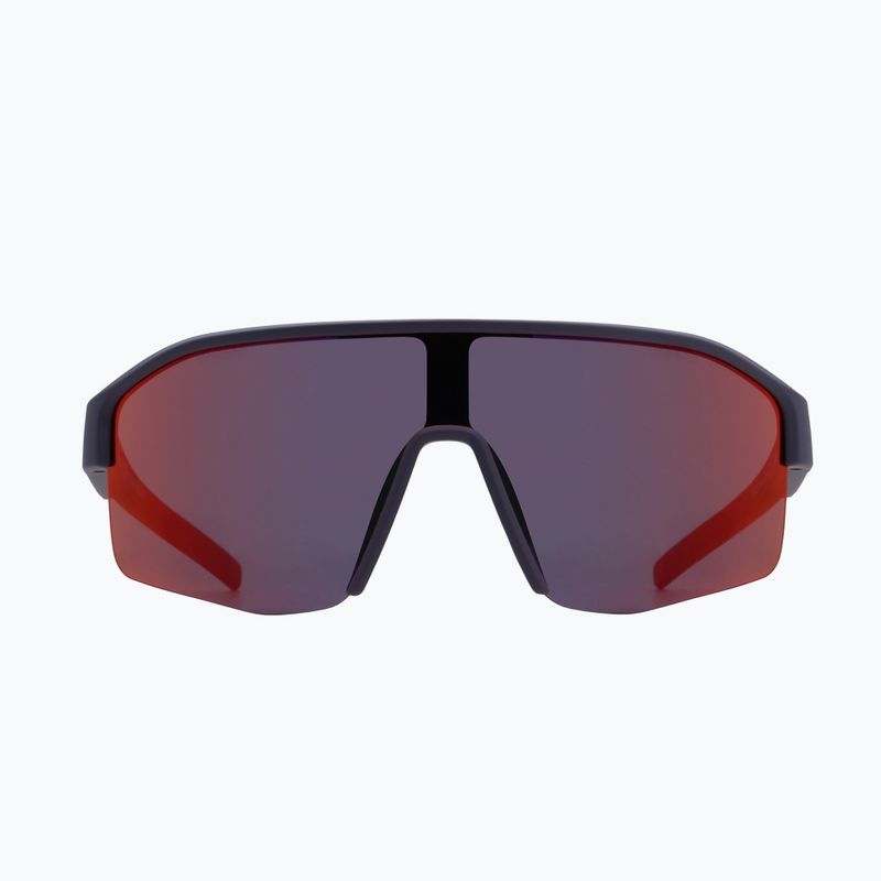 Okulary przeciwsłoneczne Red Bull SPECT Dundee soft touch midnight/smoke red/purple mirror 2