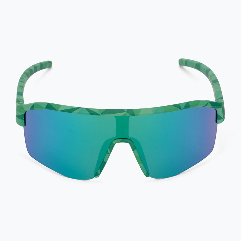 Okulary przeciwsłoneczne Red Bull SPECT Dundee matt turquoise pattern/smoke green-purple mirror 3