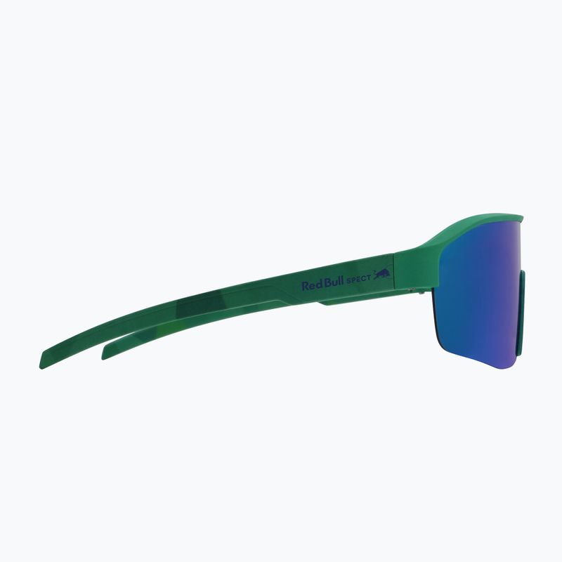 Okulary przeciwsłoneczne Red Bull SPECT Dundee matt turquoise pattern/smoke green-purple mirror 2