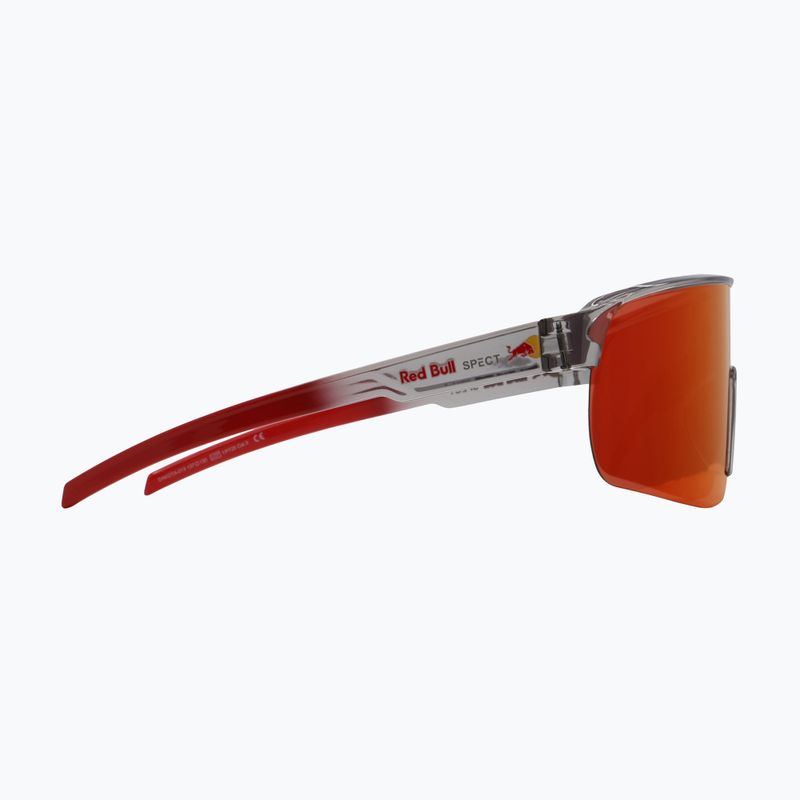 Okulary przeciwsłoneczne Red Bull SPECT Dakota light grey/brown with red-orange mirror 2
