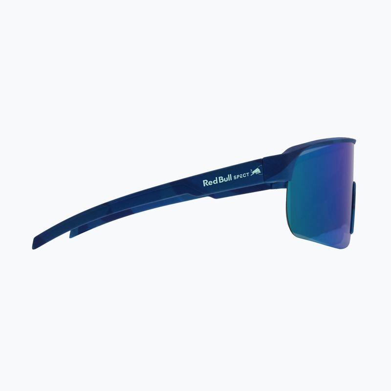 Okulary przeciwsłoneczne Red Bull SPECT Dakota matt blue/smoke with green-purple mirror 2