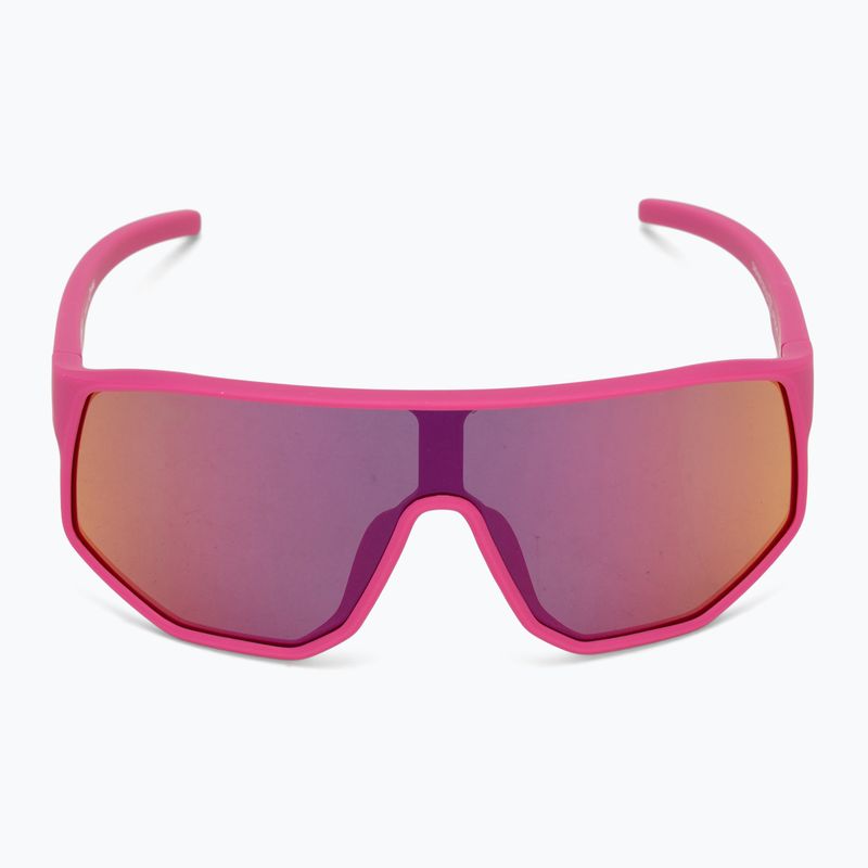 Okulary przeciwsłoneczne Red Bull SPECT Dash neon pink/smoke with pink-yellow mirror 3