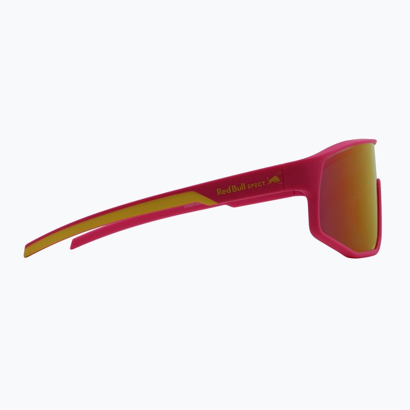 Okulary przeciwsłoneczne Red Bull SPECT Dash neon pink/smoke with pink-yellow mirror 2