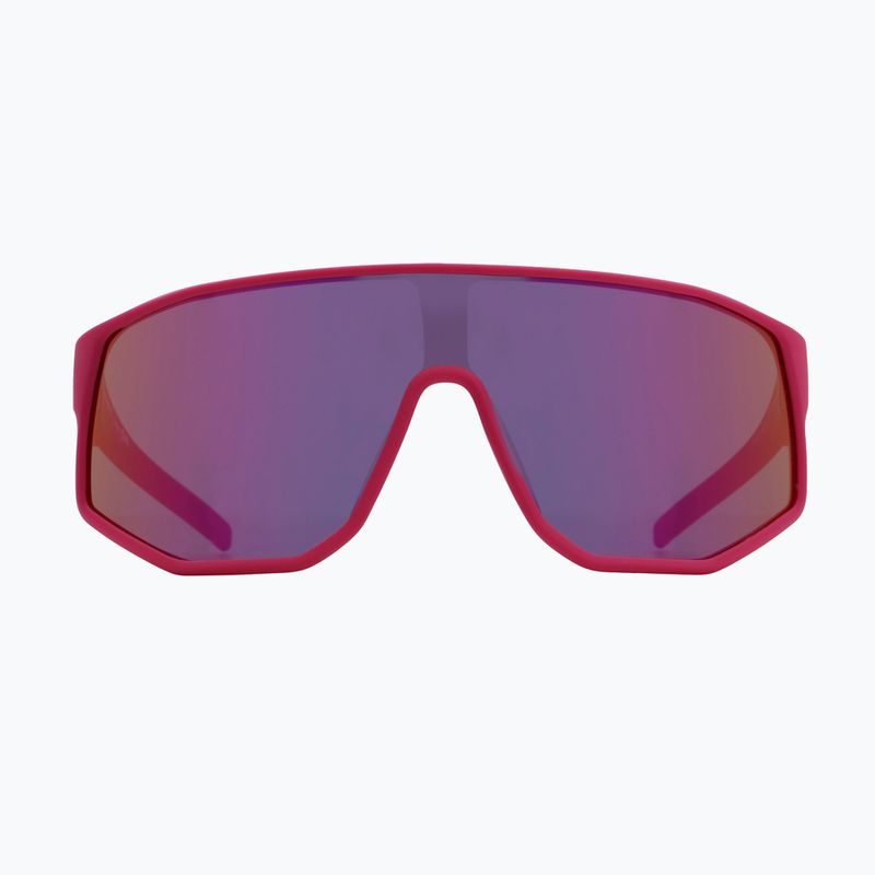 Okulary przeciwsłoneczne Red Bull SPECT Dash neon pink/smoke with pink-yellow mirror 3