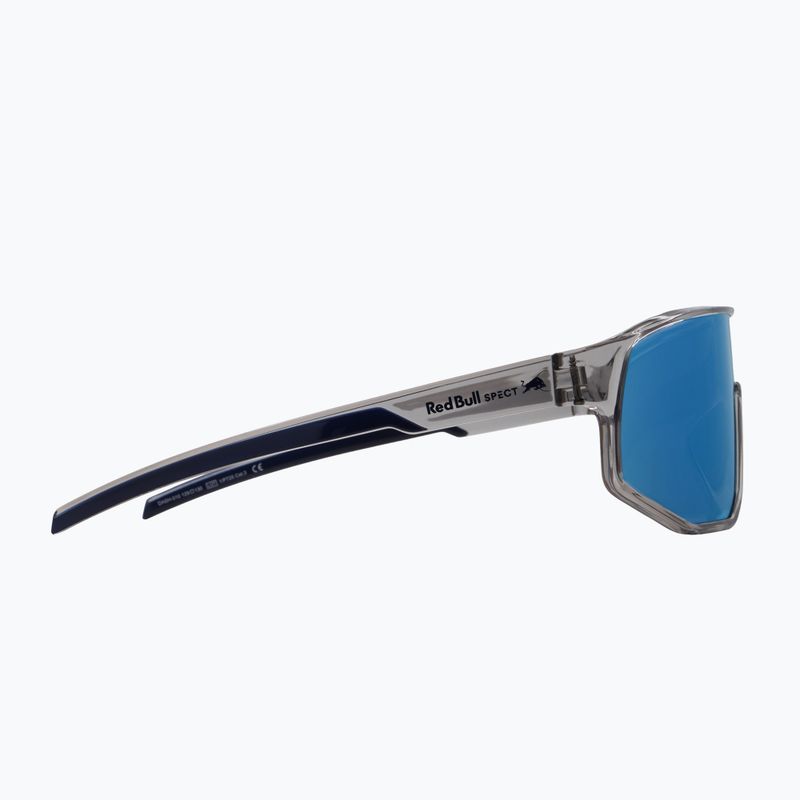 Okulary przeciwsłoneczne Red Bull SPECT Dash light grey/smoke with blue mirror 4