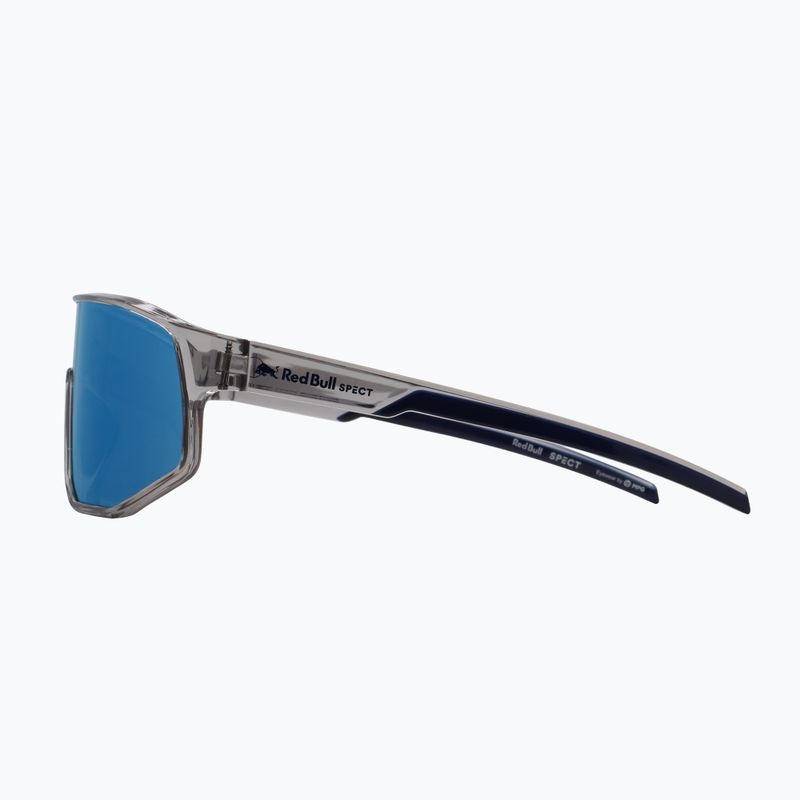Okulary przeciwsłoneczne Red Bull SPECT Dash light grey/smoke with blue mirror 5