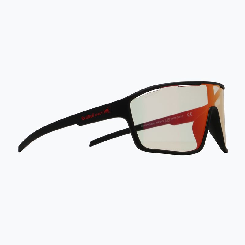 Okulary przeciwsłoneczne Red Bull SPECT Daft Pro black/photochromic red mirror 5