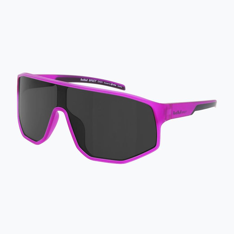 Okulary przeciwsłoneczne Red Bull SPECT Dash matt clear purple/ smoke 2